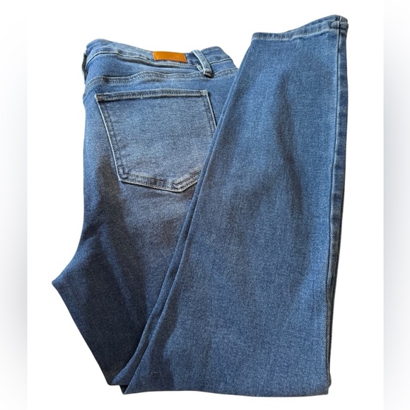 Royalty For Me Denim - Royalty For Me Blue Denim High Rise Skinny Jeans, size 14